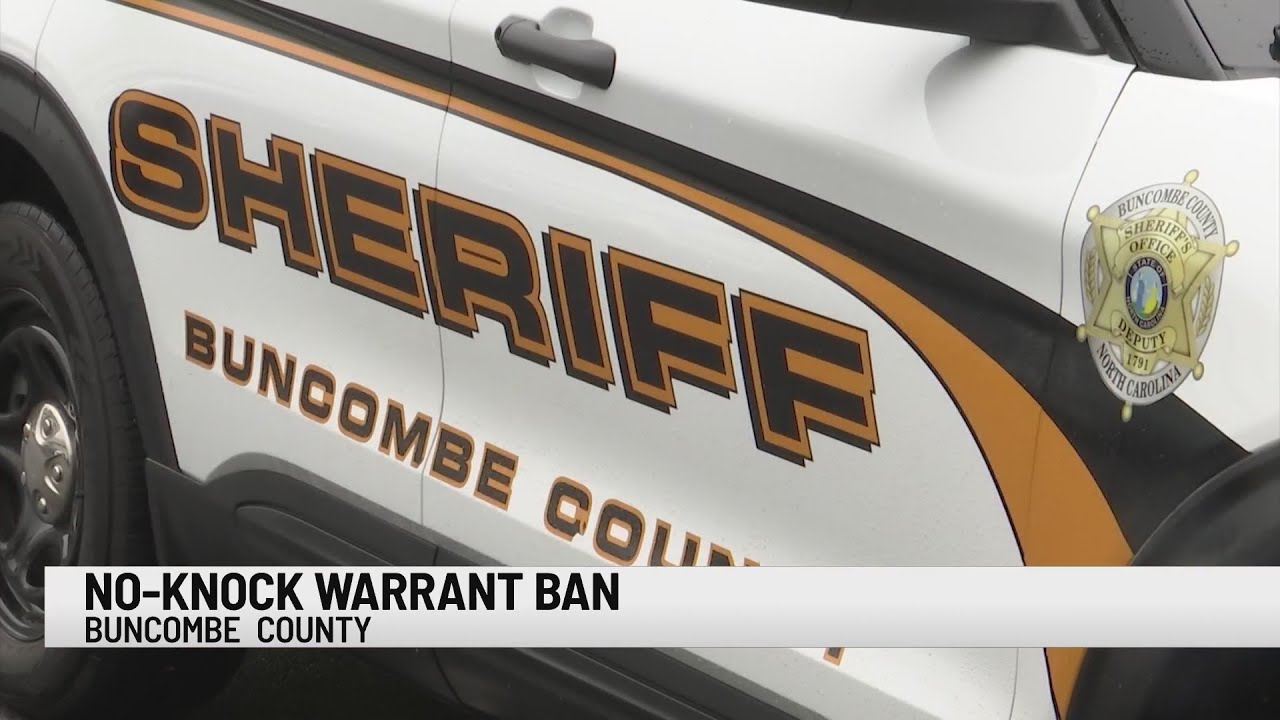 Buncombe Co. sheriff bans no-knock warrants