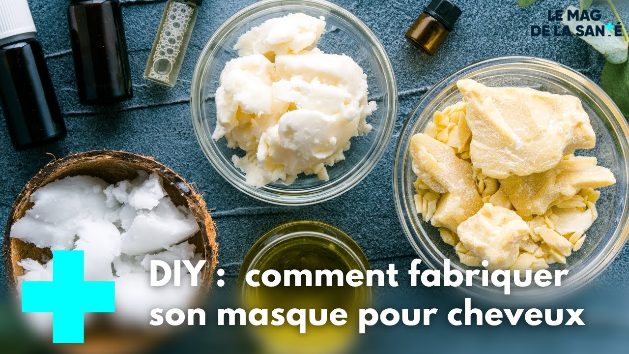 Fabriquer un masque pour les cheveux - Le Mag de la Santé
