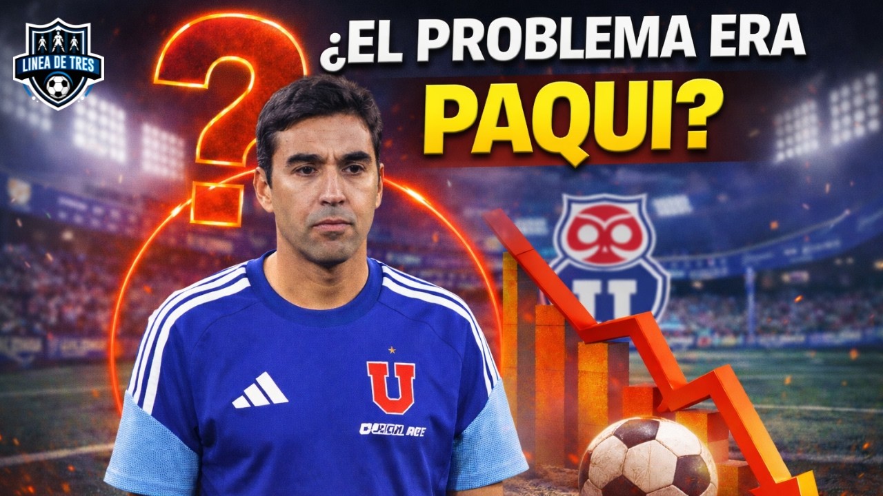 PAQUI SE FUE DE LA U | Análisis de lo MAL que dirigió y del partido vs U. de Concepción | Línea de 3