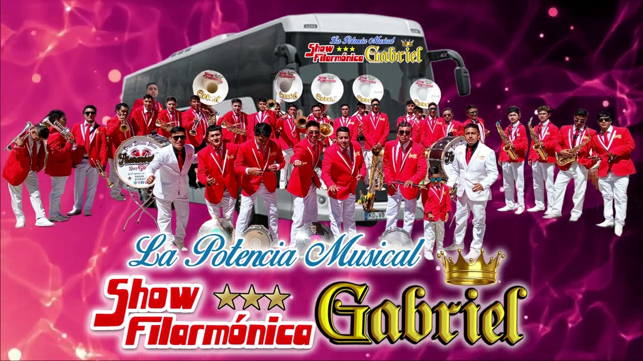 🎉CUMBIA MIX AGUA MARINA 💯GRAN BANDA SHOW FILARMÓNICA HNOS GABRIEL LA POTENCIA MUSICAL👑