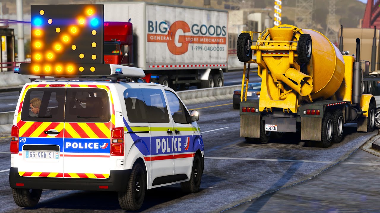 [GTA 5] PATROUILLE ET INTERVENTIONS AVEC LA POLICE DE L'AUTOROUTE | C.R.S.A 🚓🔥 | LSPDFR #1444