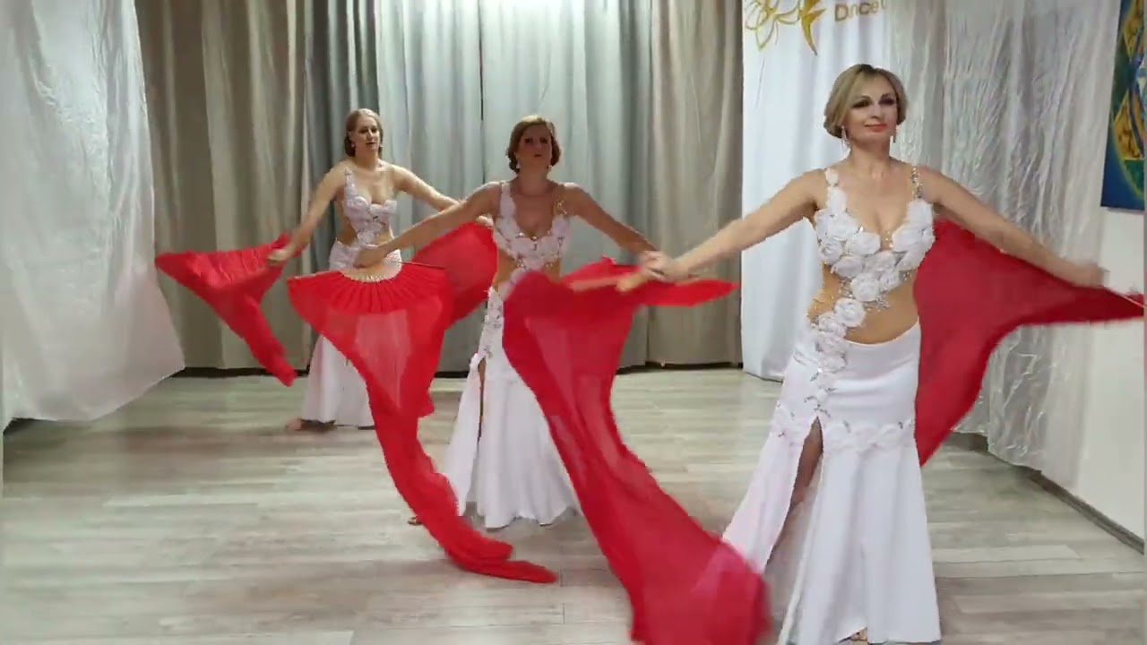 New Oriental Dance Crew NODC - Fusion with fan veils