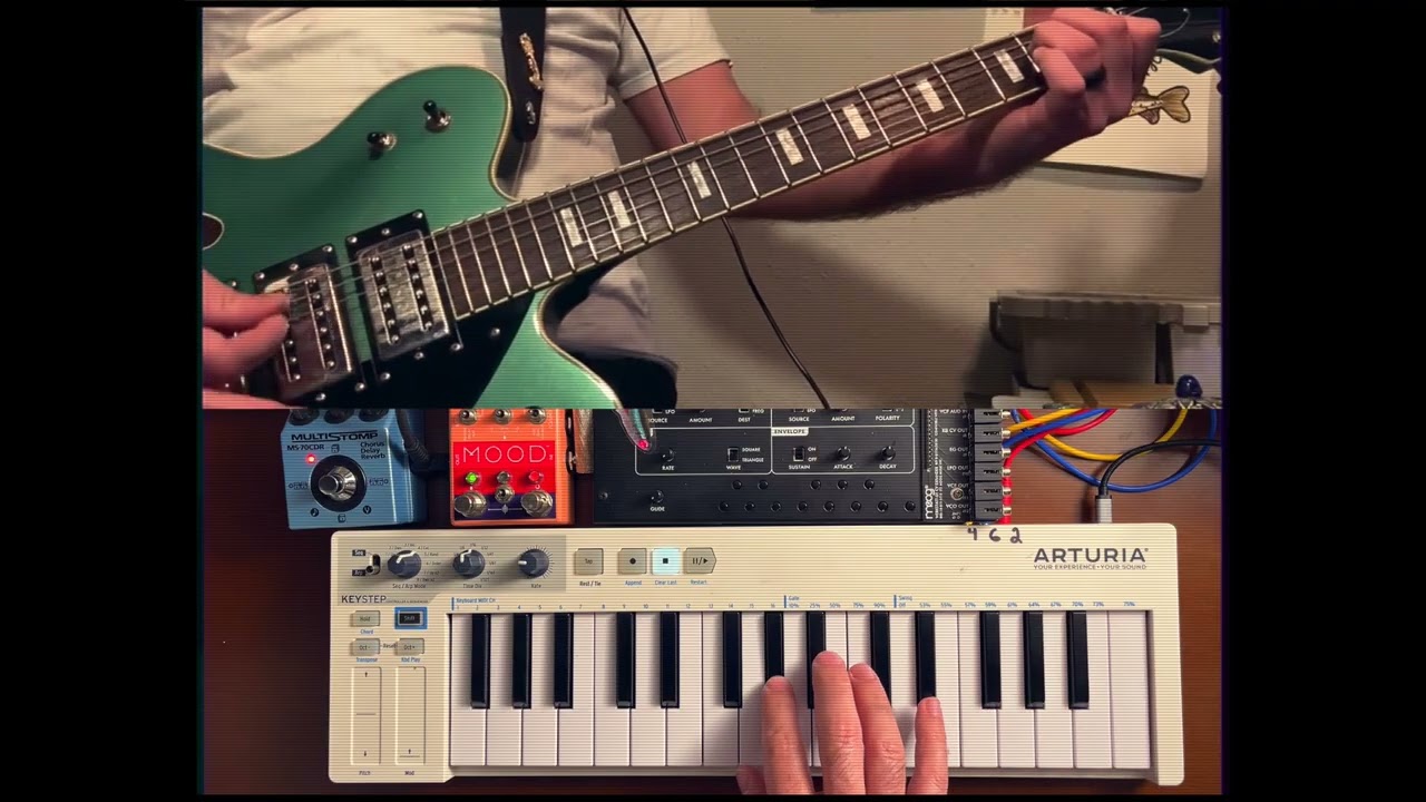 I've got a cat in my lap  [chill music - laid back - Moog - chase bliss mood]