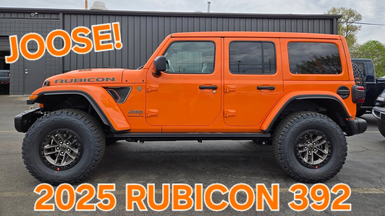 JOOSE Has Arrived: 2025 Jeep Wrangler Rubicon 392 Final Edition! 👀