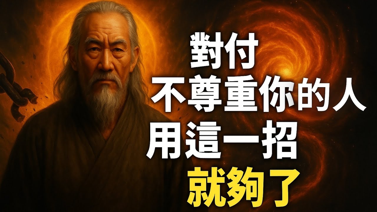 對付不尊重你的人，用這一招就夠了 | 智慧之海 | 智慧 人生 哲學