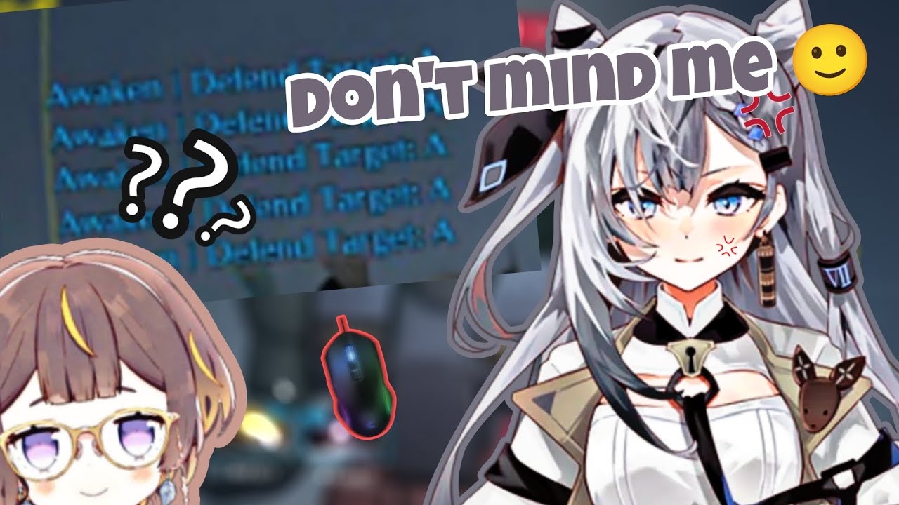Zeta gets ANGRY and she throws her mouse ?! [ Hololive Clip ]