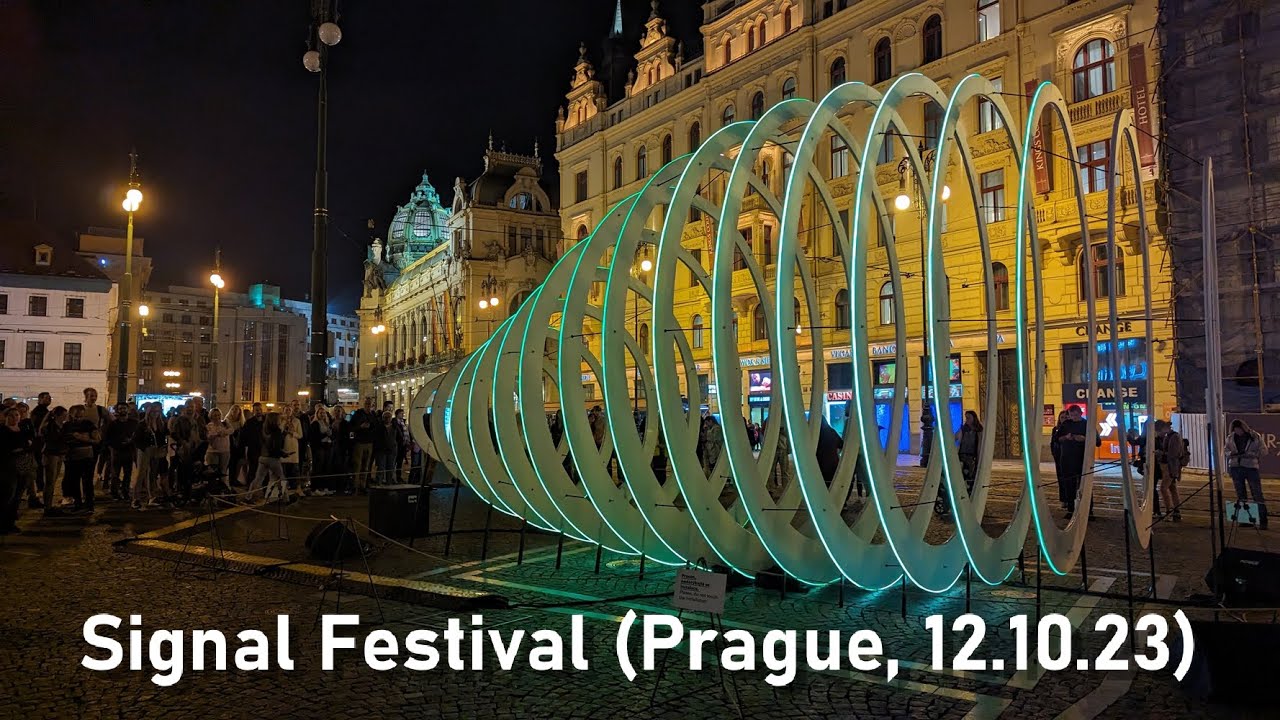 The Prague festival of digital and creative culture SIGNAL FESTIVAL 2023