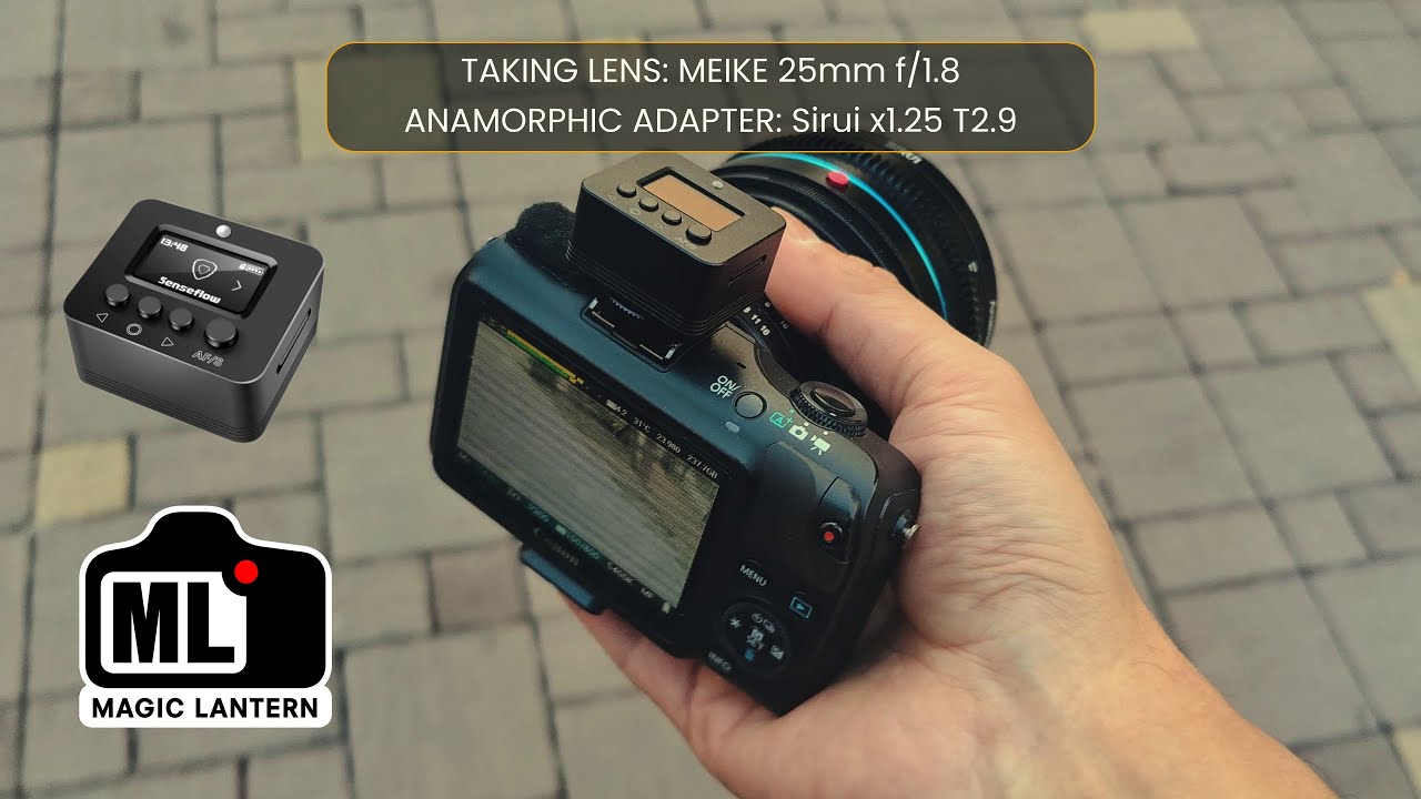 Meike 25mm f/1.8 - Magic Lantern Crop Mood - 3x3- 1080p 3:2 with Anamorphic Adapter x1.25