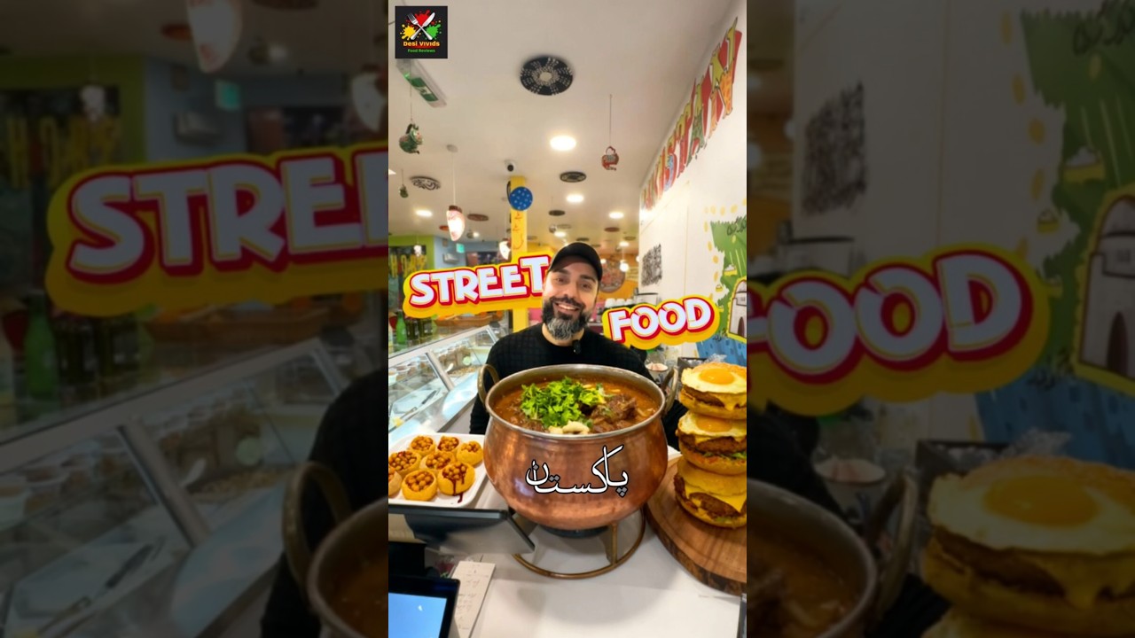 Это настоящая пакистанская уличная еда 🔥