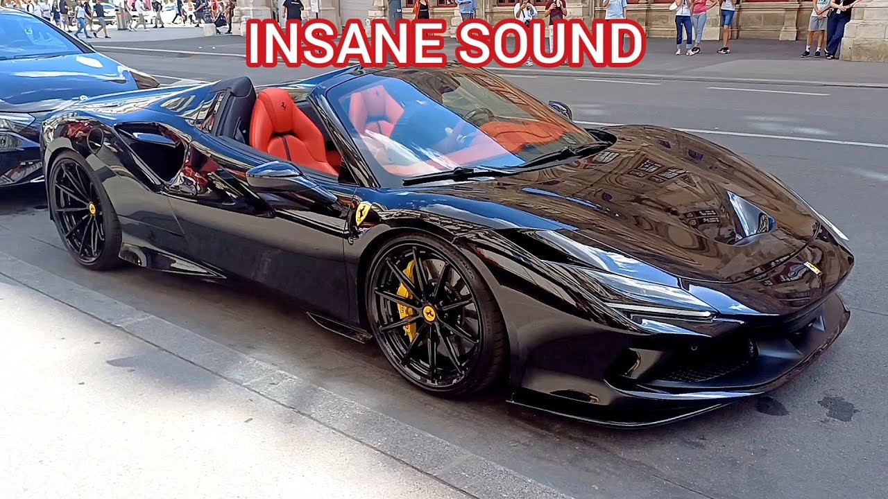 Ferrari F8 Spider INSANE STARTUP SOUND *Cold Start* 