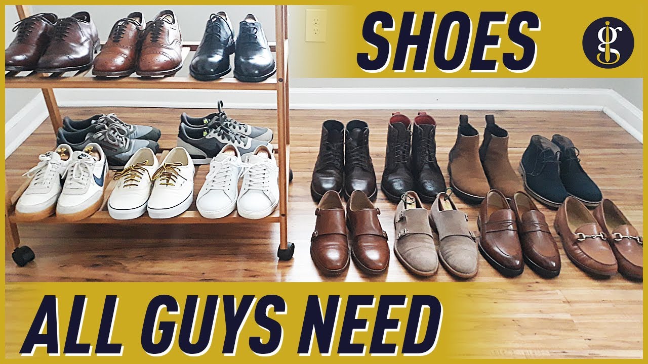 ESSENTIAL SHOES For Men | 9 Shoes Every Guy Needs (My Collection)
