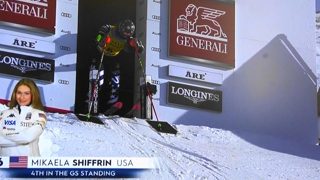 Mikaela Shiffrin - Giant Slalom - Are RUN 1