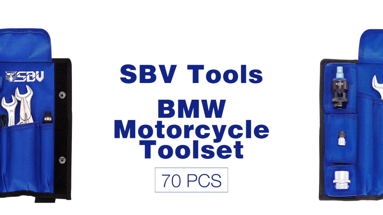 SBV Tools | BMW Motorcycle Toolset - 70 pcs
