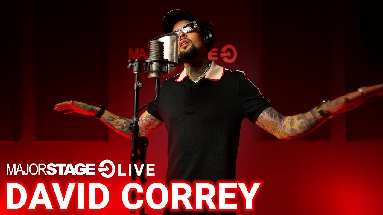 DAVID CORREY - GET SO HIGH | MAJORSTAGE LIVE STUDIO PERFORMANCE