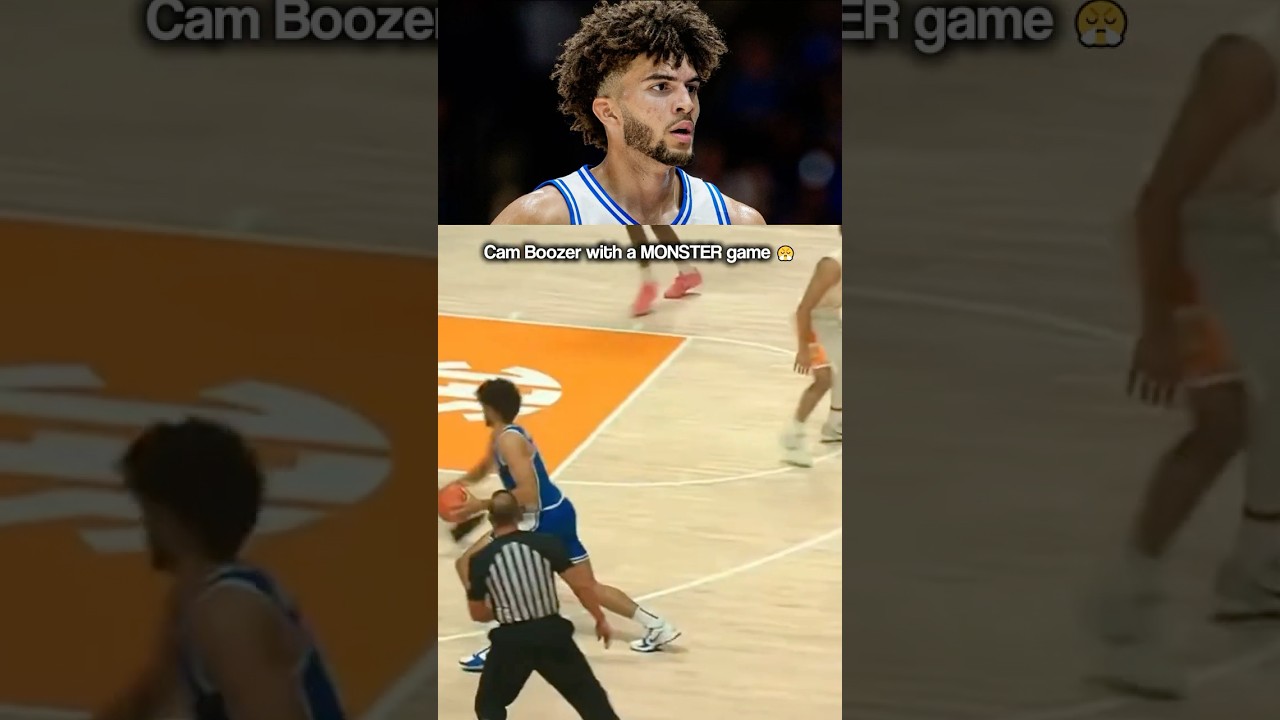 Cam Boozer with a MONSTER game 😤