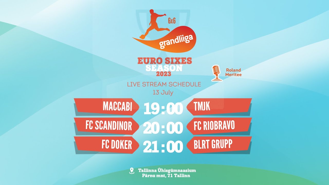1/4 Final | Euro Sixes Grandliiga Cup 2023 (13-July) Live stream