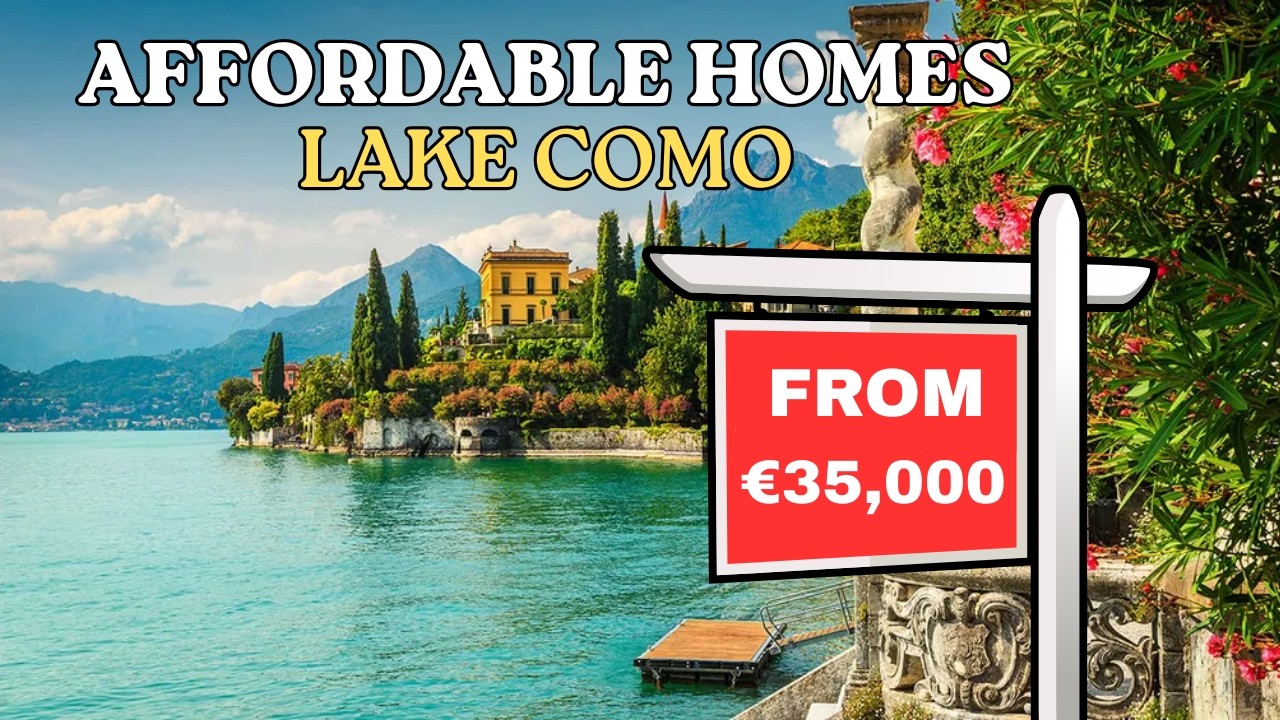 Affordable Lake Como Real Estate From €35,000! Luxury Real Estate In Italy