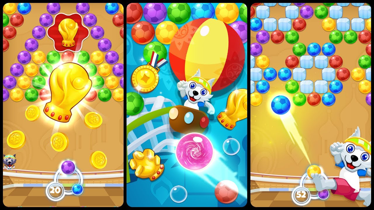 Bubble Worlds Soccer Gameplay Android & Apk