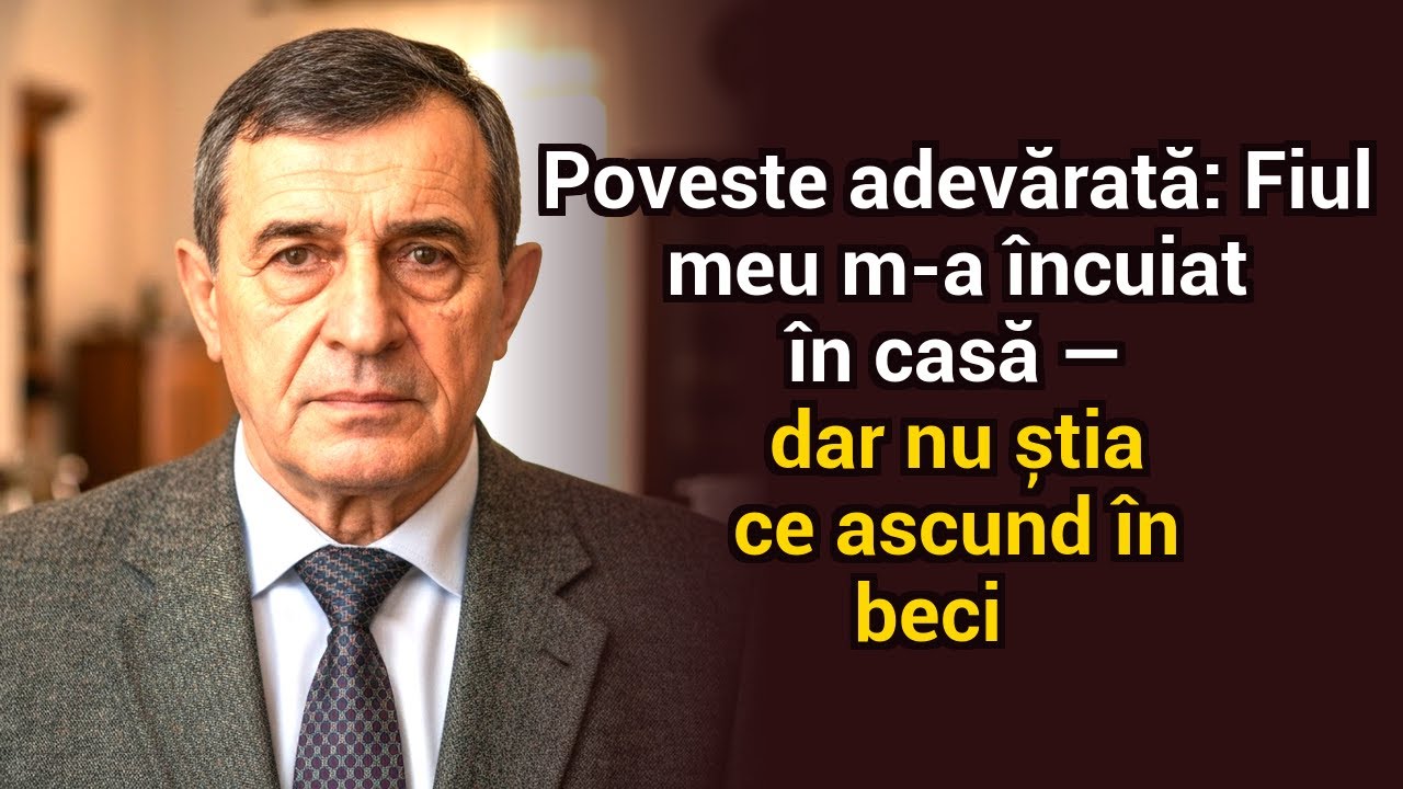 Fiul meu m-a încuiat în casă — dar nu știa ce ascundeam în subsol…