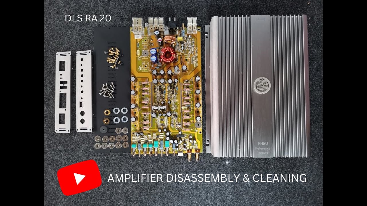 Amplifier Disassembly & Cleaning (DLS RA20)