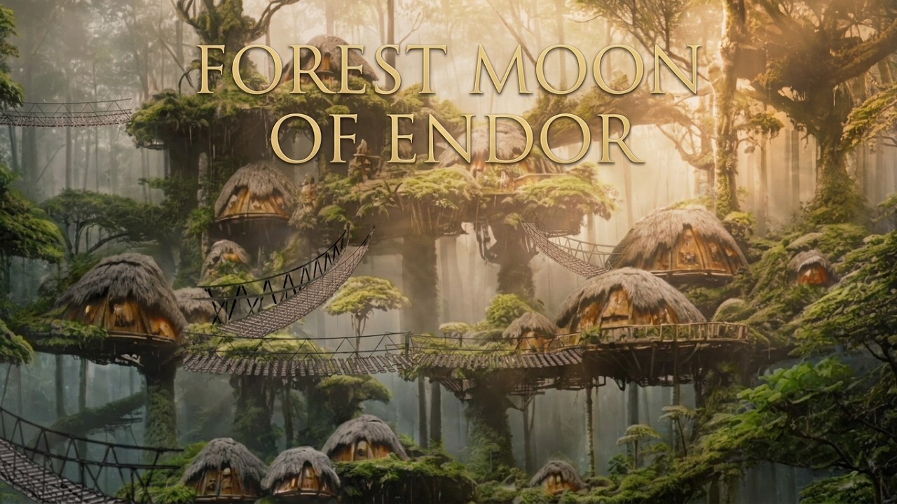 Forest Moon of Endor ✨🌙 | Relaxing Ambience & Soothing Music