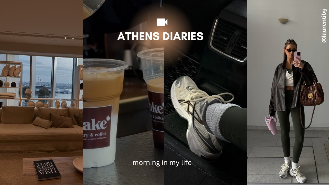 Morning in my life living in Athens... Athens Diaries