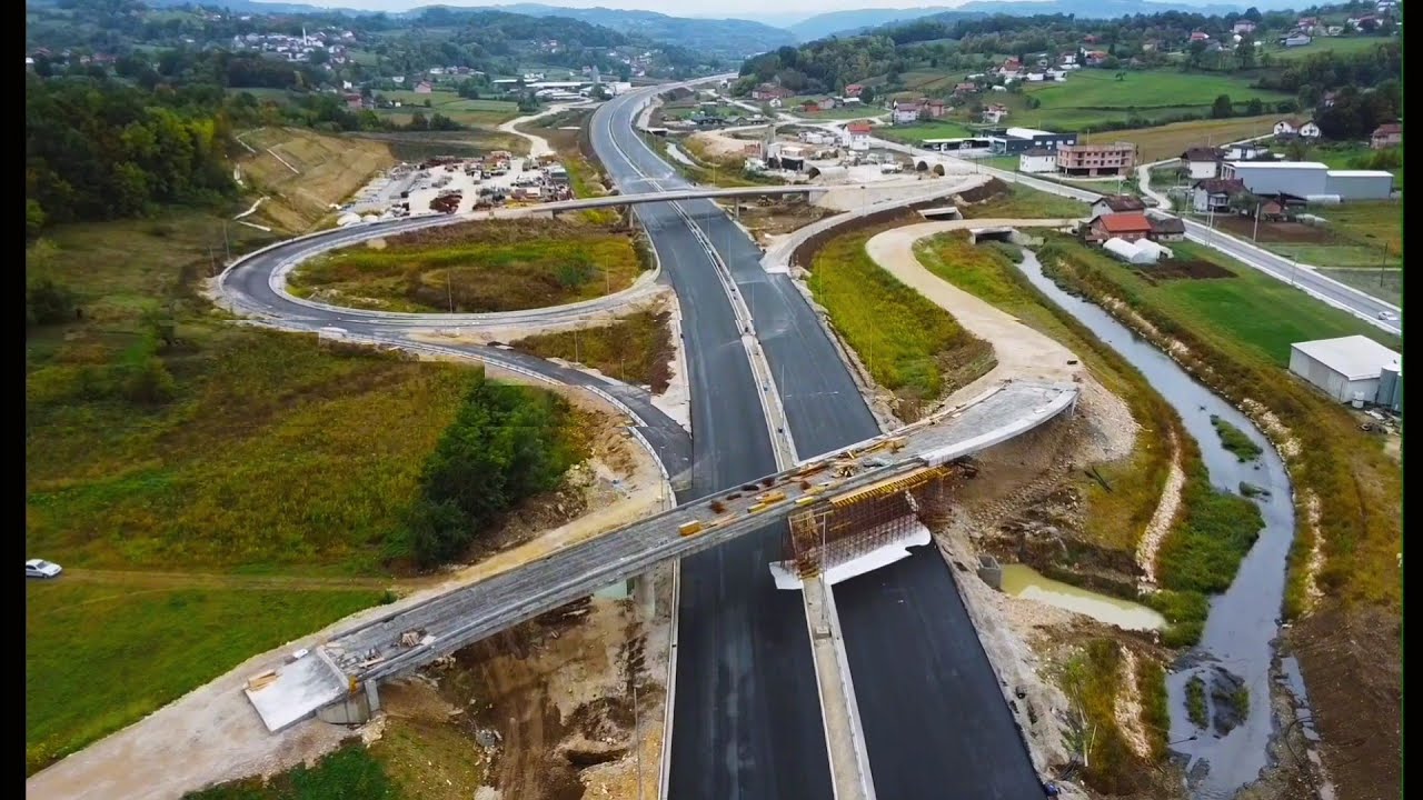 Koridor 5c Autoput od petlje Medakovo Tešanj  do tunela crni vrh