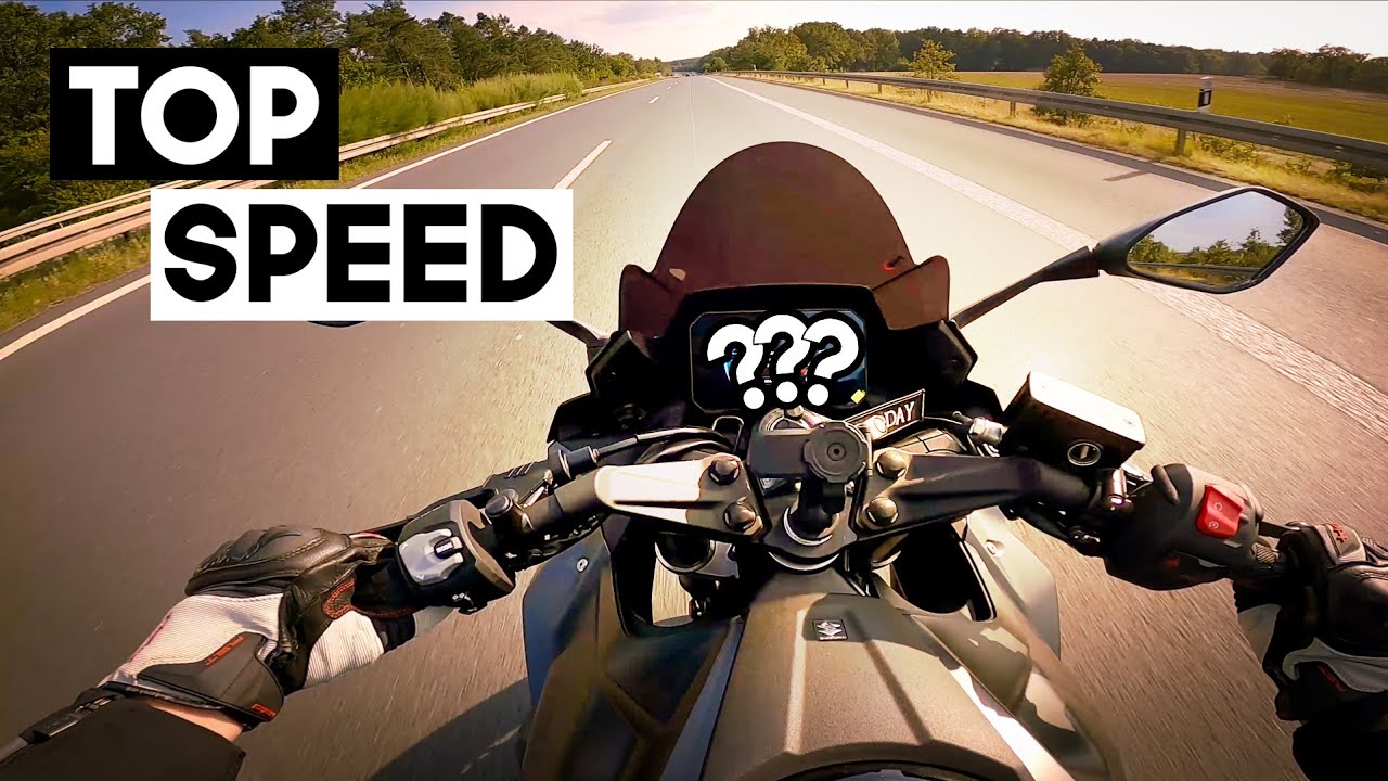 GSX-8R Topspeed: Original vs Puig Windshield