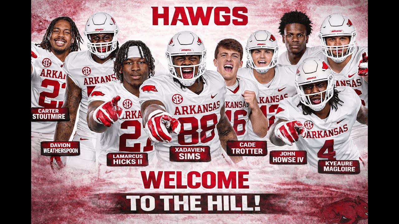 Arkansas Razorbacks 1/17 Transfer Portal Commits!!