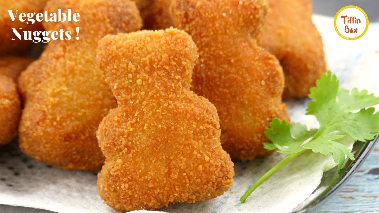 Homemade Veggie Nuggets Recipe for Kids tiffin Box | Mix Vegetable Chop | Vegetable Nuggets Recipe