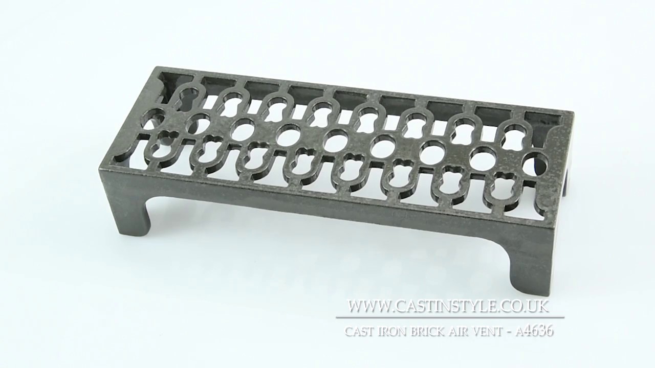 Cast Iron Brick Air Vent - Code A4636 - www.castinstyle.co.uk