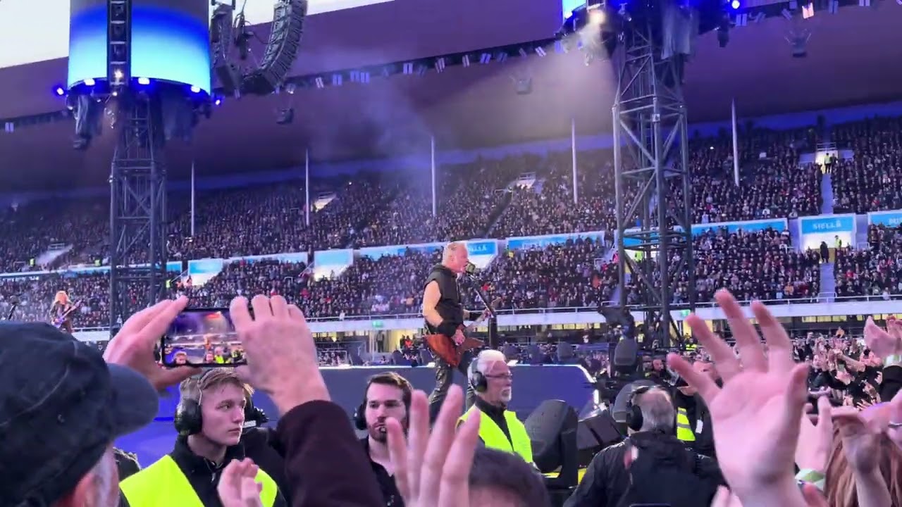 Metallica - Enter Sandman (Live @ Olympiastadion Helsinki, Finland - June 9, 2024) 4K