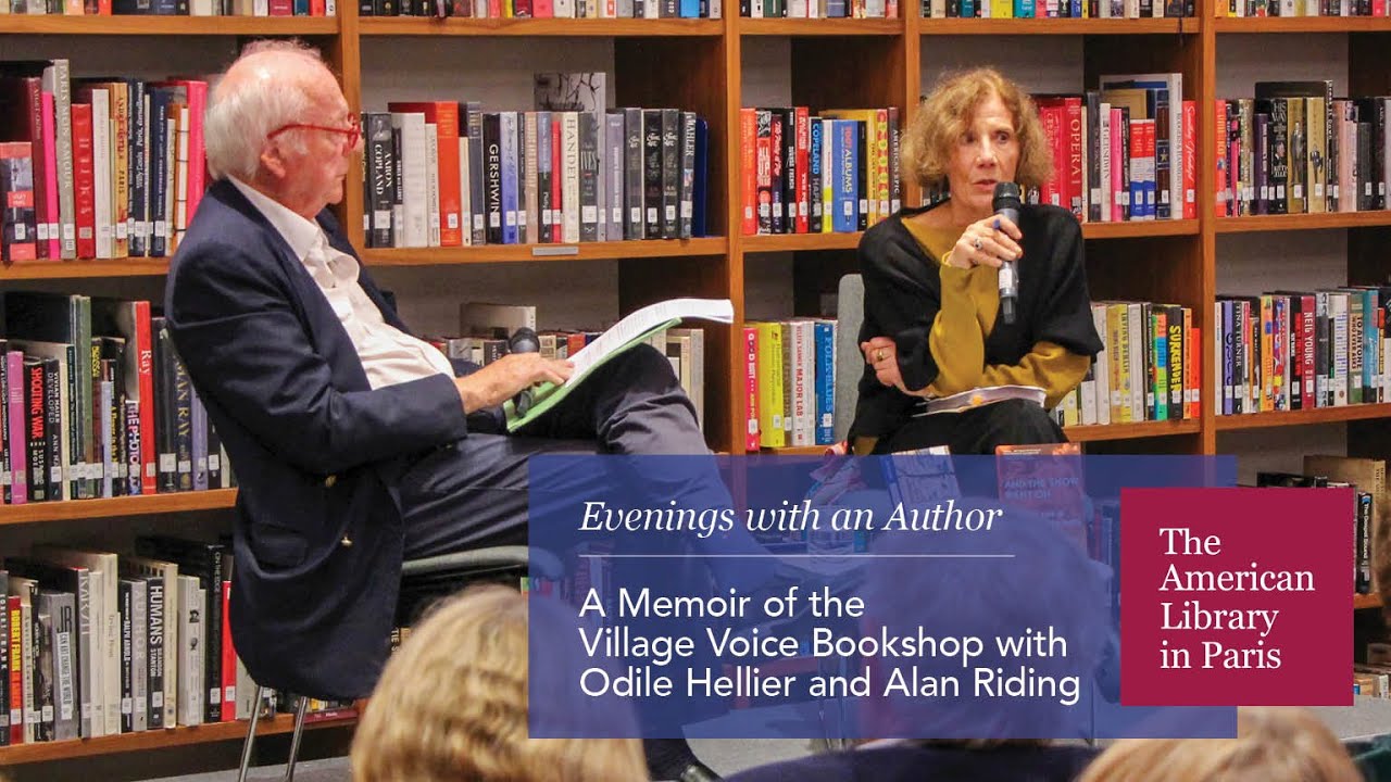 A Memoir of the Village Voice Bookshop with Odile Hellier and Alan Riding