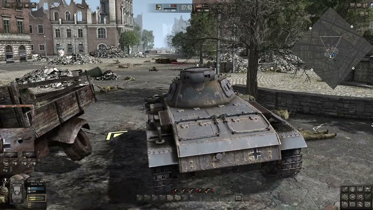 CtA:Gates of Hell | West Front Germany vs US/UK D1 OD01 - 27JAN26