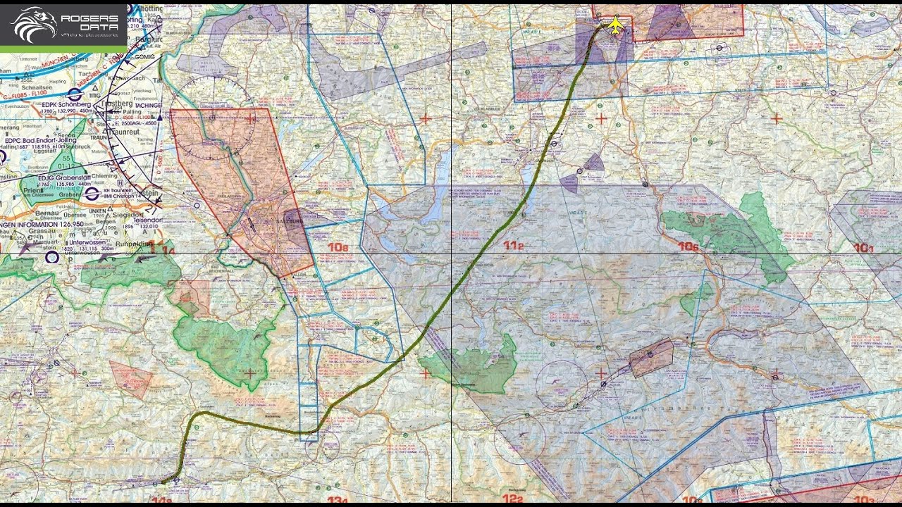 VFR Flug Wels - Zell am See (HB 207 Alfa)