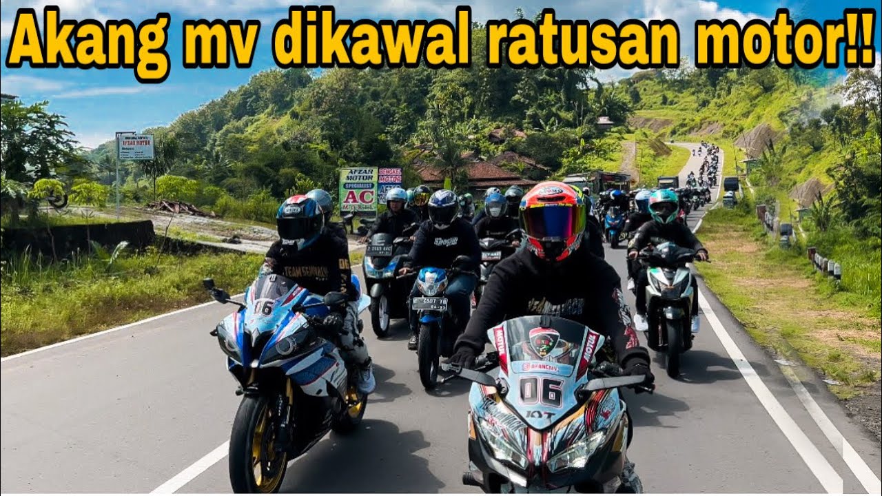 SUNMORI KEDATANGAN AKANG MV DI LINGKAR TIMUR JATI GEDE