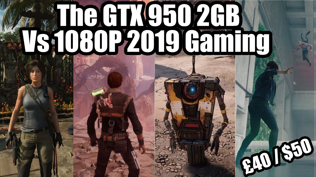 The GTX 950 2GB In 2019 Games at 1080P | 6 Games Benchmarked | GTX 950 + I5 9400F