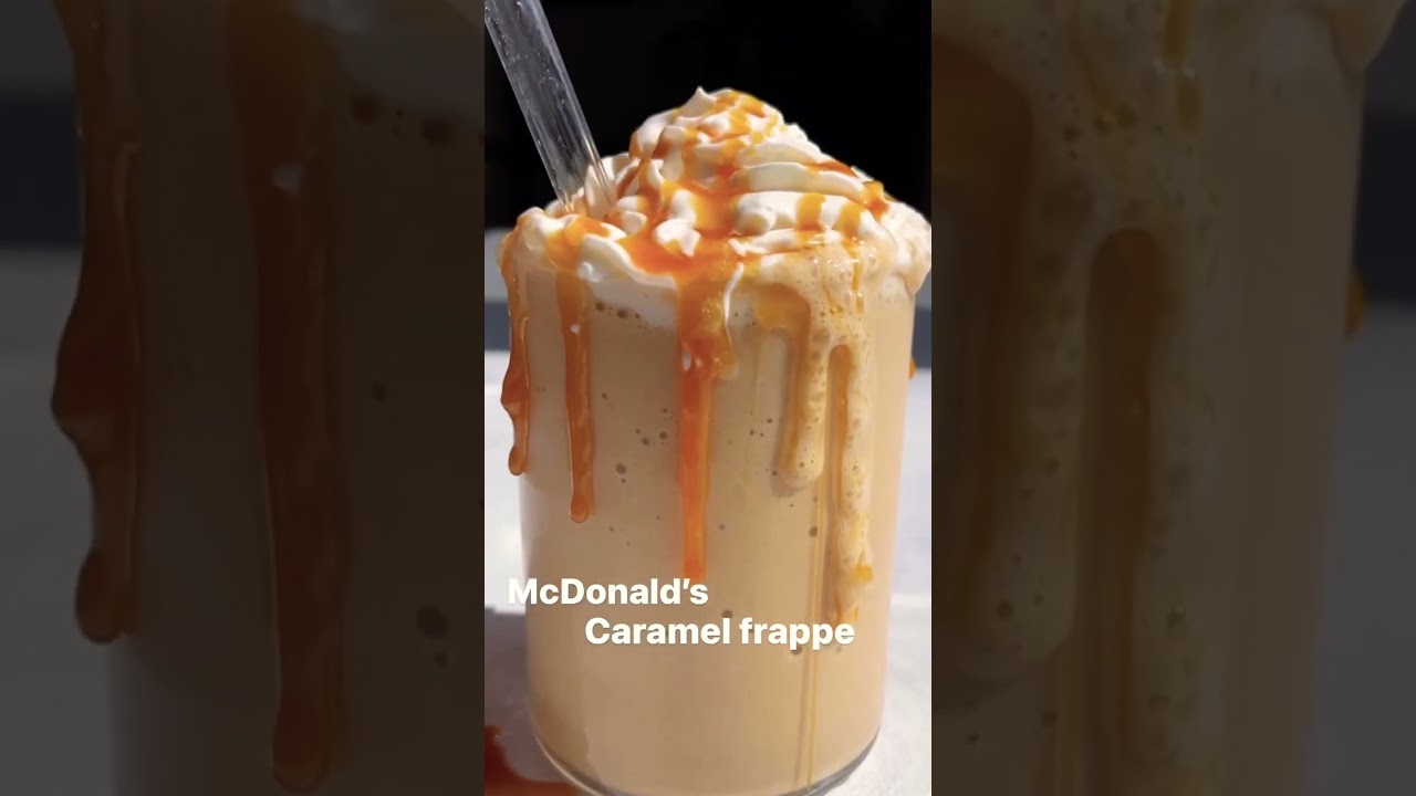 Make your own 𝐌𝐜𝐃𝐨𝐧𝐚𝐥𝐝'𝐬 𝐂𝐚𝐫𝐚𝐦𝐞𝐥 𝐅𝐫𝐚𝐩𝐩𝐞! ✨ #shorts #caramel #frappe #mcdonalds