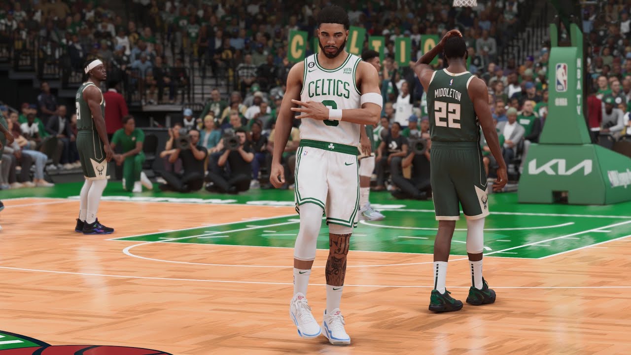 Ultra Realistic Jayson Tatum Jumpshot, Attributes, Tendencies, Signatures, and Accessories!