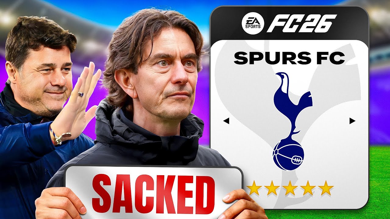 I Rebuild TOTTENHAM As They Fired THOMAS FRANK!