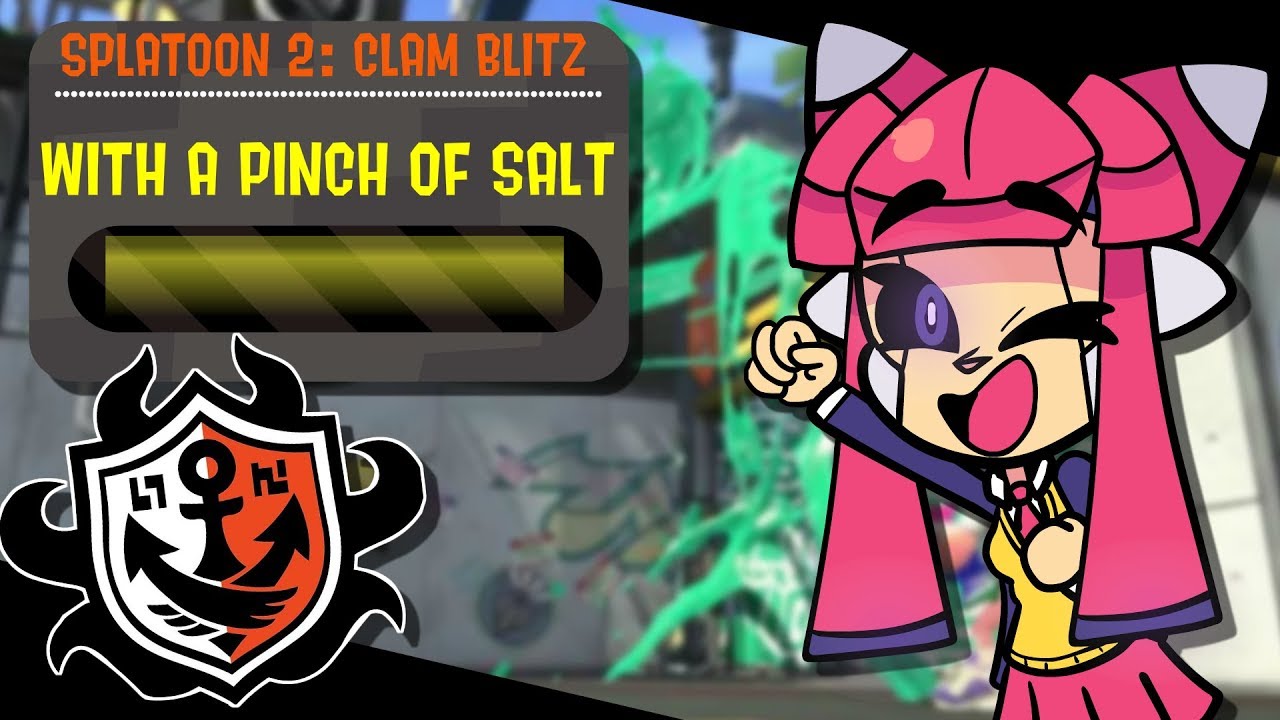Splatoon 2: Clam Blitz with a pinch of salt