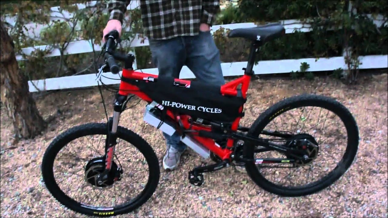 50 MPH 8000W AWD Electric Offroad Mountain Bike First Drive