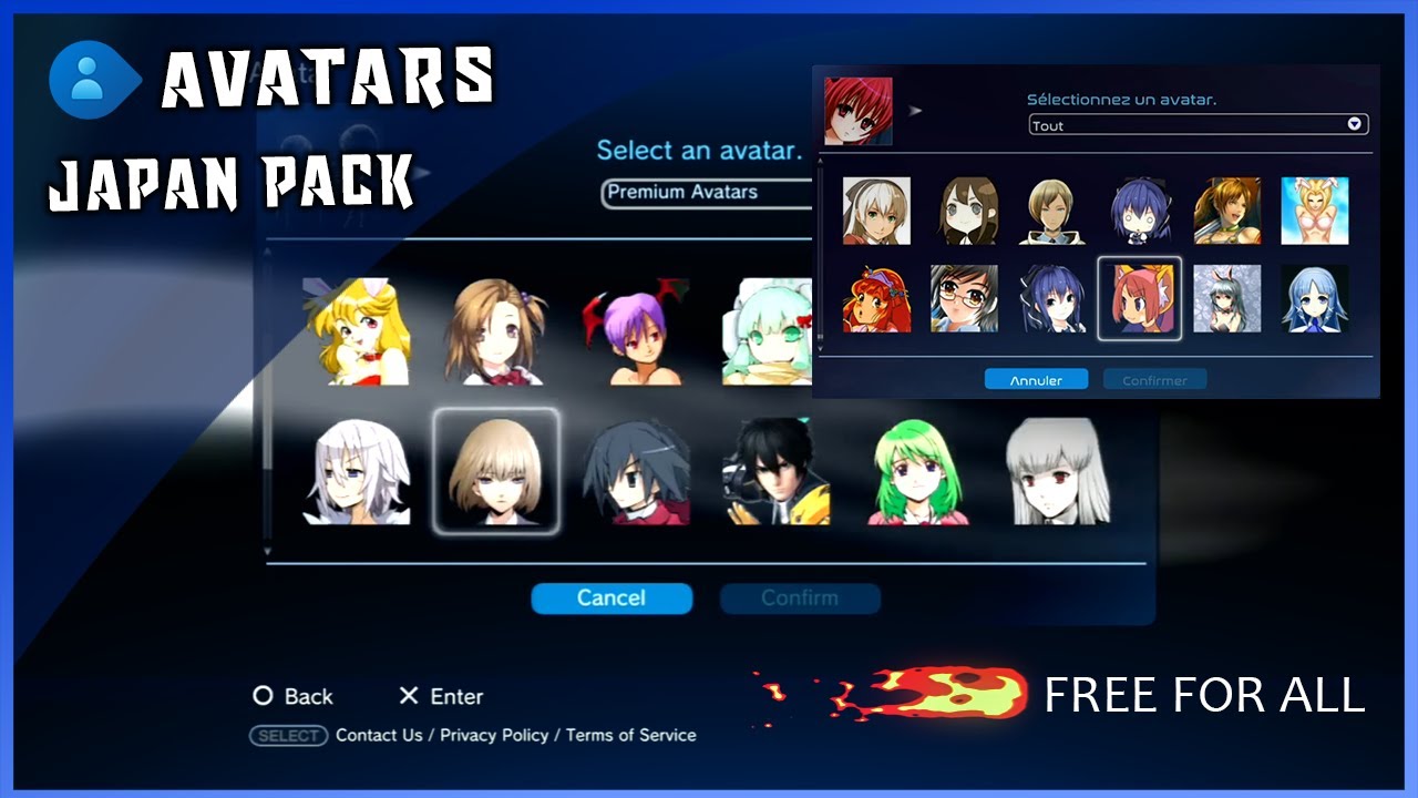 ►PS4/PS3 | Avatars Japan Region Exclusive ( All In One Pack ) + Installation Method
