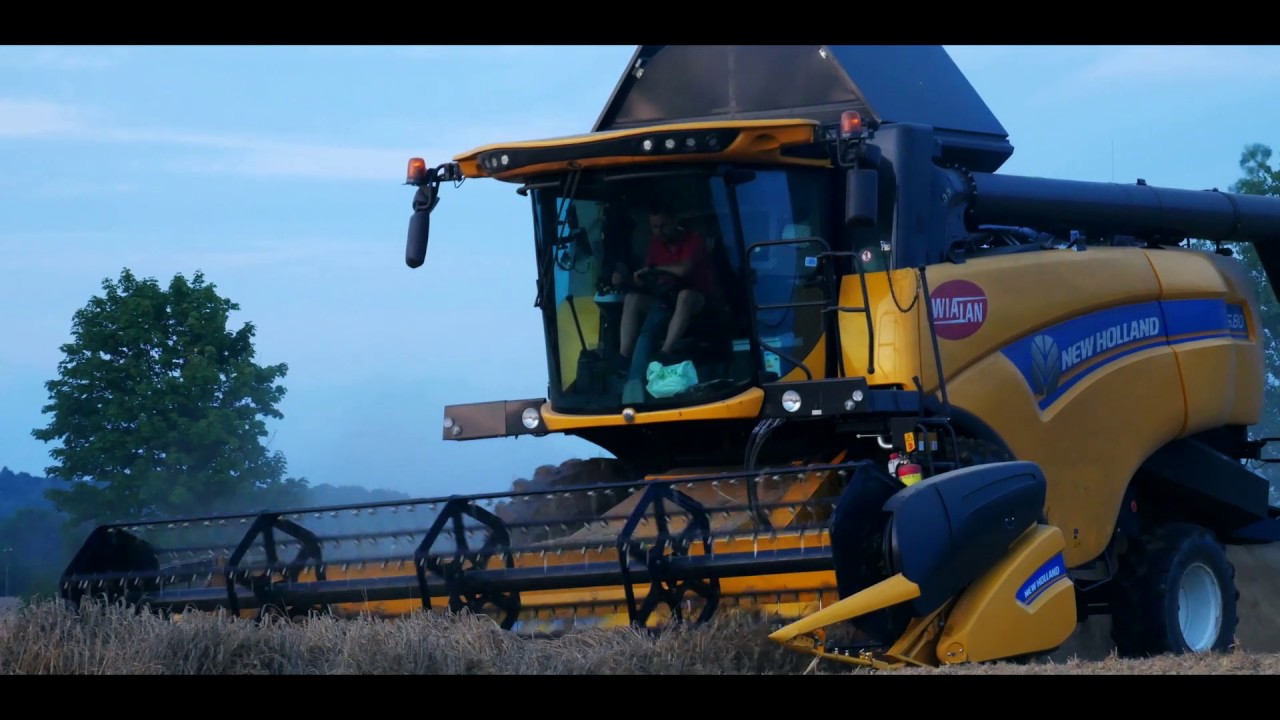 Żniwa 2019   New Holland CX5.80