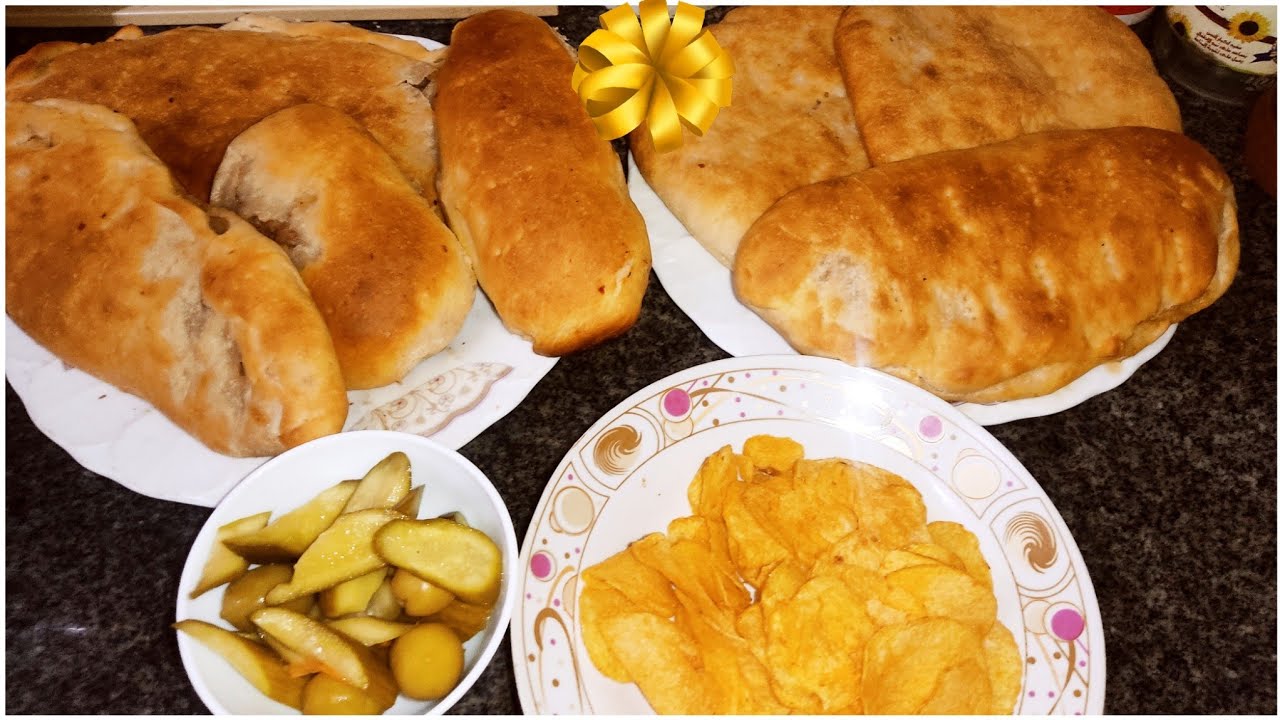 تعالو نعمل وليمه بكيلو دقيق ونص مفروم💯💯حواوشى اسكندرانى بعجينه وهميه وحشوه اقتصادية 👍♥️