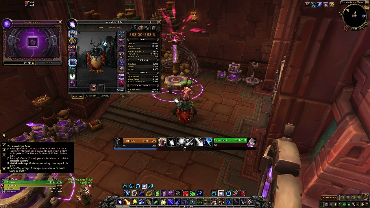 Problems with Azerite