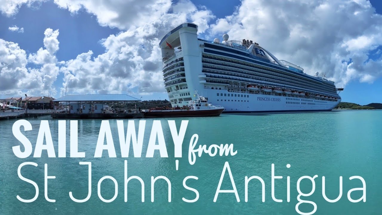Sailing Away from St. John's, Antigua on Caribbean Princess | December 2025
