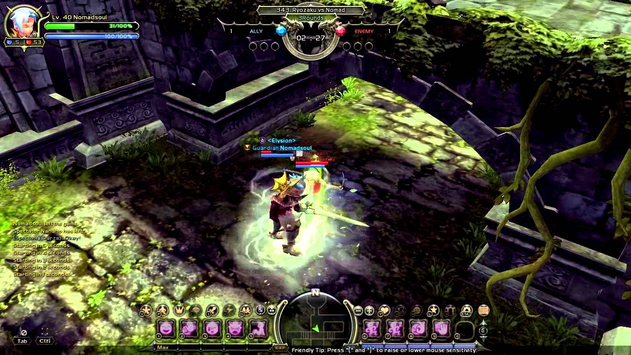 DN EU Immortals PvP Tournament Quarter-Finals Nomadsoul vs Ryozaku