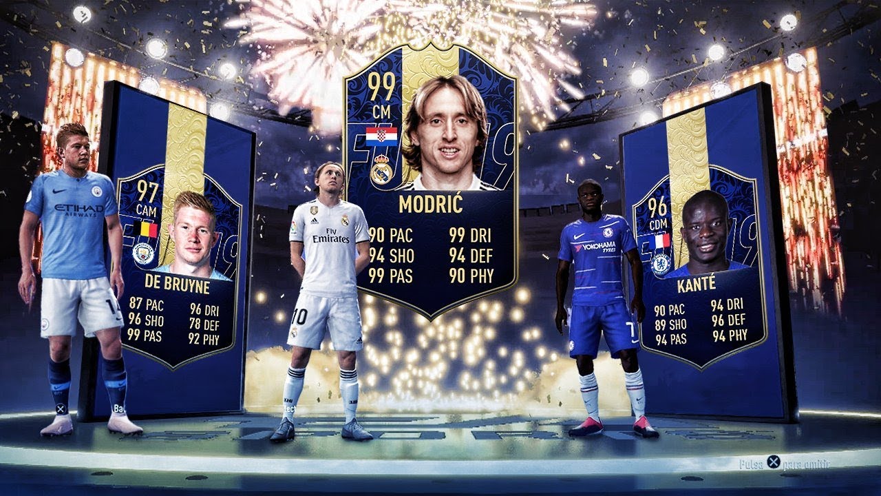 99 TOTY MODRIC PACK OPENING!