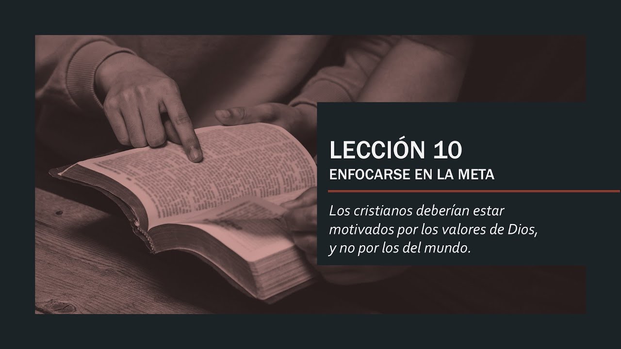 Enfocarse en la Meta